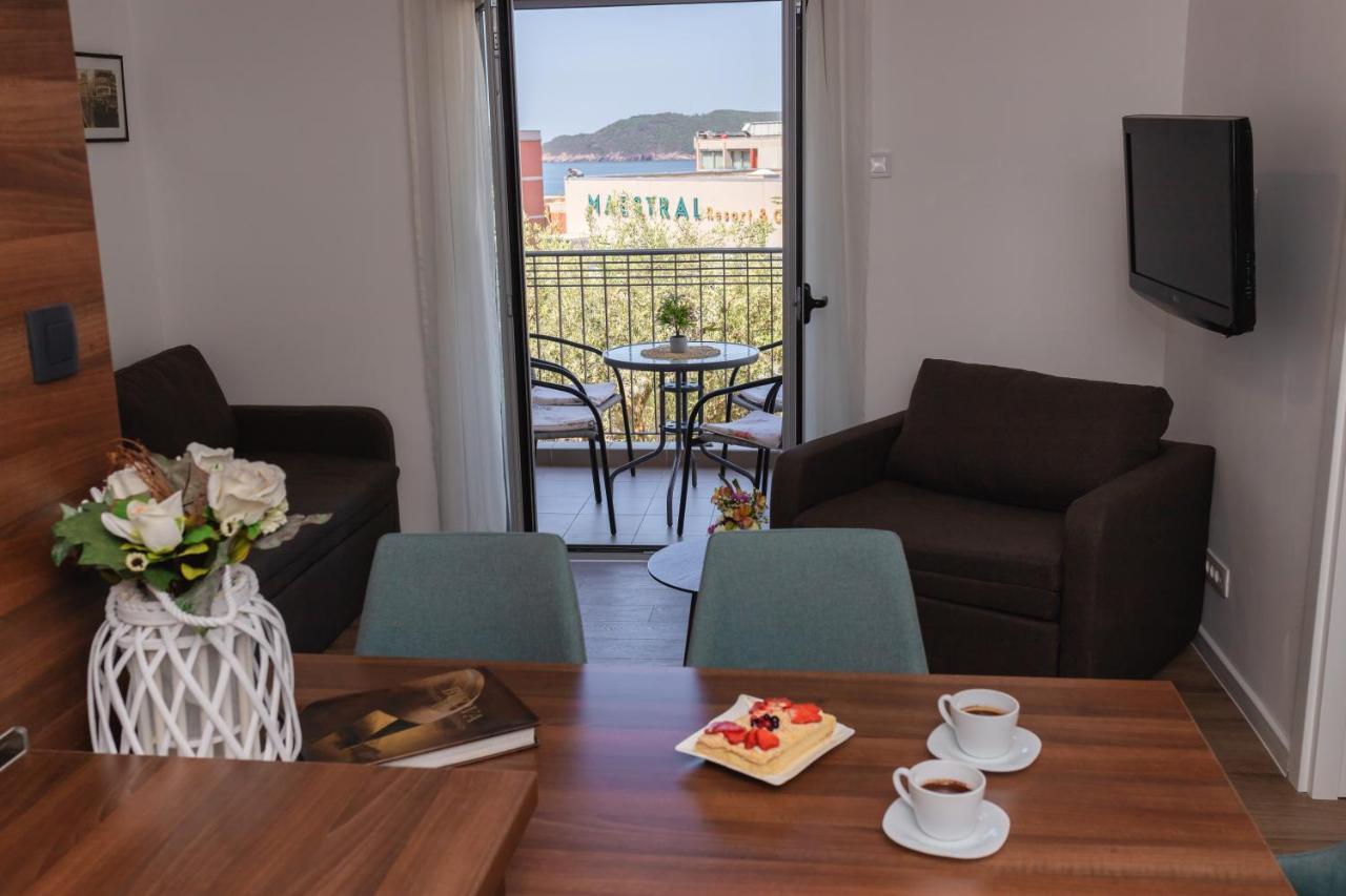 Apartments My Przno Sveti Stefan Exterior foto