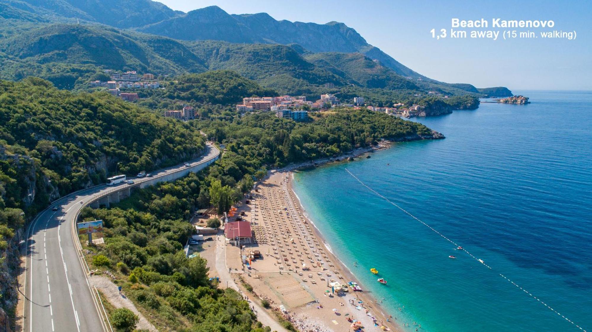 Apartments My Przno Sveti Stefan Exterior foto